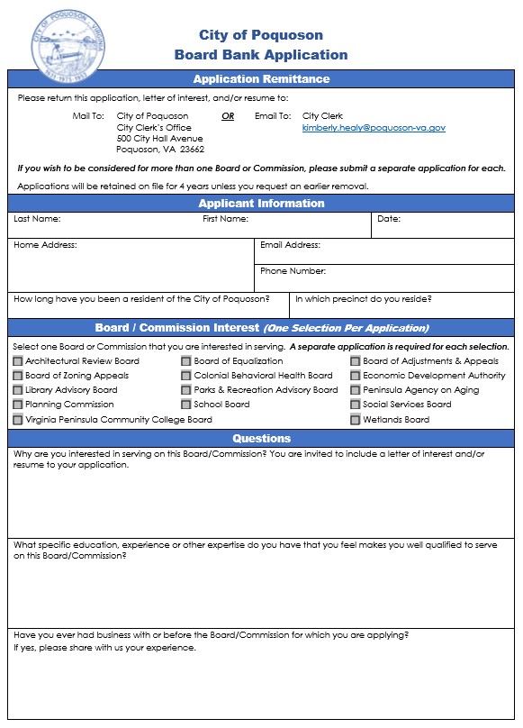 Board Bank Application